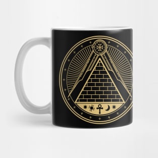 Mystic Egyptian Pyramid Mug